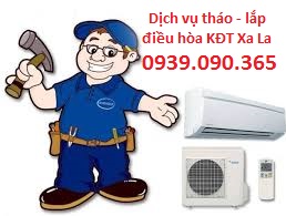 Tháo lắp điều hòa tại KĐT Xa La